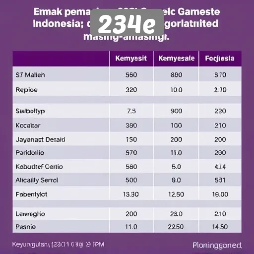 Perbandingan 234e dengan Situs Game Lain di Indonesia