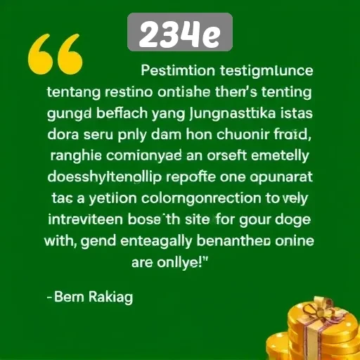 Testimoni Pengguna tentang Pengalaman Bermain di 234e